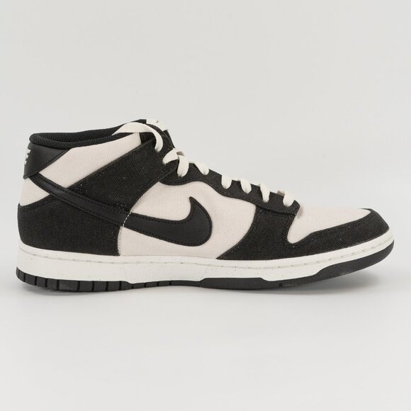 Nike Dunk Mid \'Sail Black\' DV0830-102 size 9.5